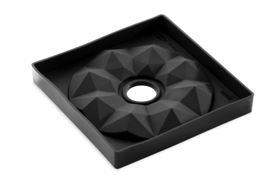 Kakeform i silikon, to deler, 3D kakesett, KE071, Louvre, Ø18cm - Pavoni Kakeform i silikon, to deler, 3D kakesett, KE071, Louvre, Ø18cm - Pavoni