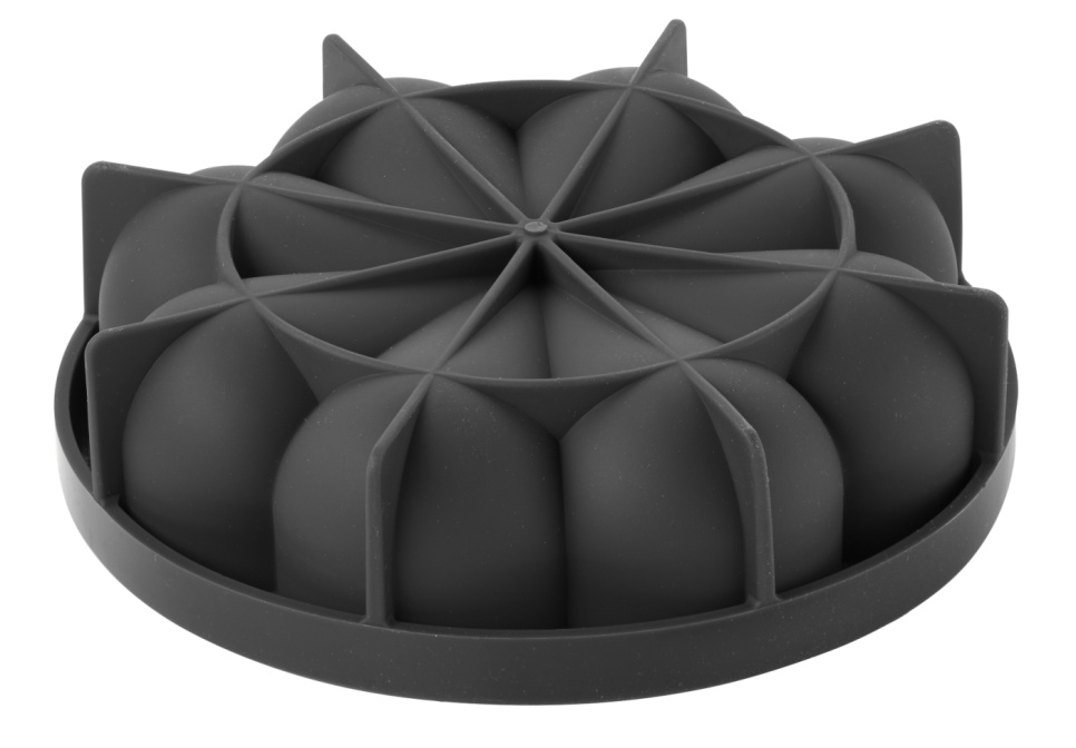 Kakeform i silikon 3D -kake, KE015, Bombée, Ø18cm - Pavoni Kakeform i silikon 3D -kake, KE015, Bombée, Ø18cm - Pavoni