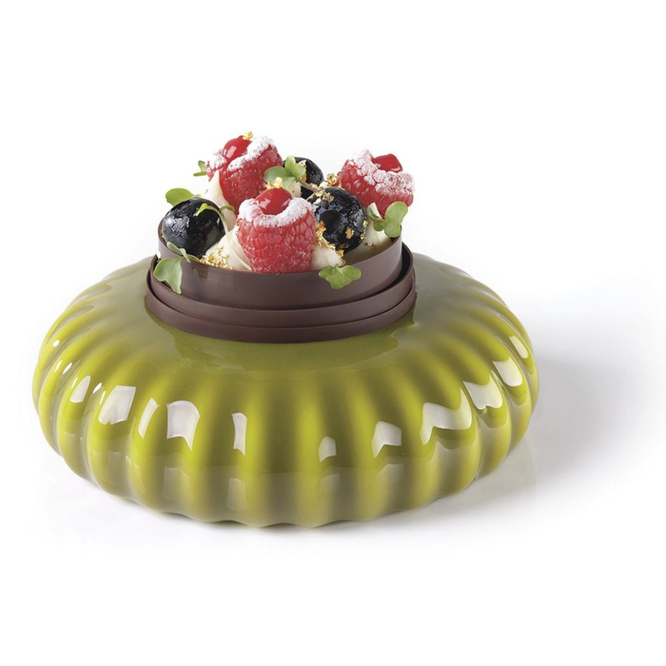 Kakeform i silikon 3D -kake, KE053, Plissée Mini, Ø14.5cm - Pavoni i gruppen Baking / Bakeformer / Silikonformer hos The Kitchen Lab (1827-27475)