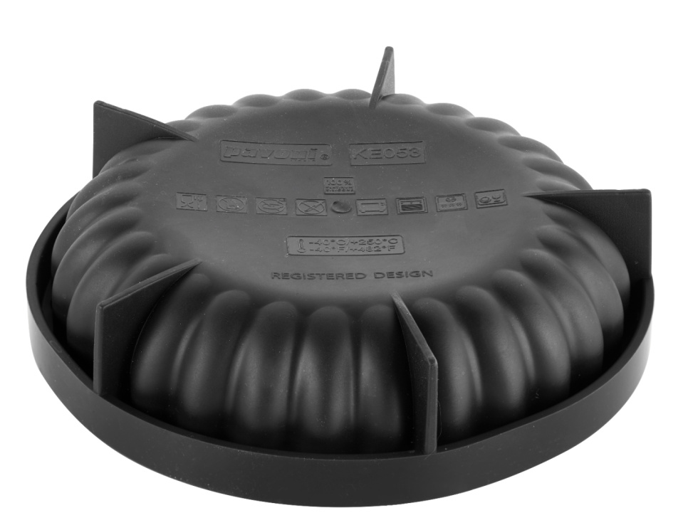 Kakeform i silikon 3D -kake, KE053, Plissée Mini, Ø14.5cm - Pavoni Kakeform i silikon 3D -kake, KE053, Plissée Mini, Ø14.5cm - Pavoni
