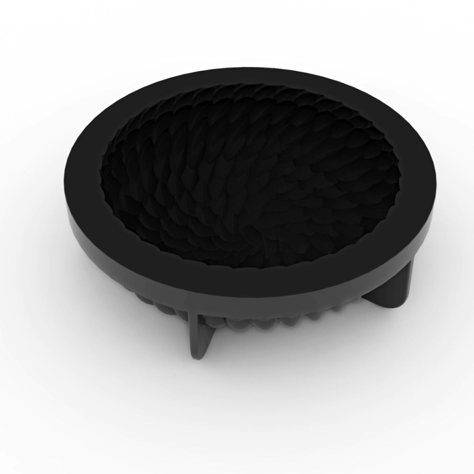 Kakeform i silikon 3D-kake, KE074, Facon Saint-Honoré, Ø18cm - Pavoni