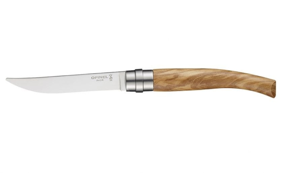 Kjøttkniv, oliventre, 4-pakning - Opinel i gruppen Borddekking / Bestikk / Kniver hos The Kitchen Lab (1861-22667)