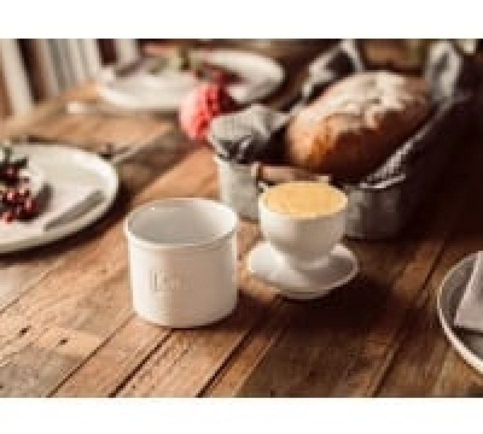 Smørklokke, Retro Café White - Butter Bell®