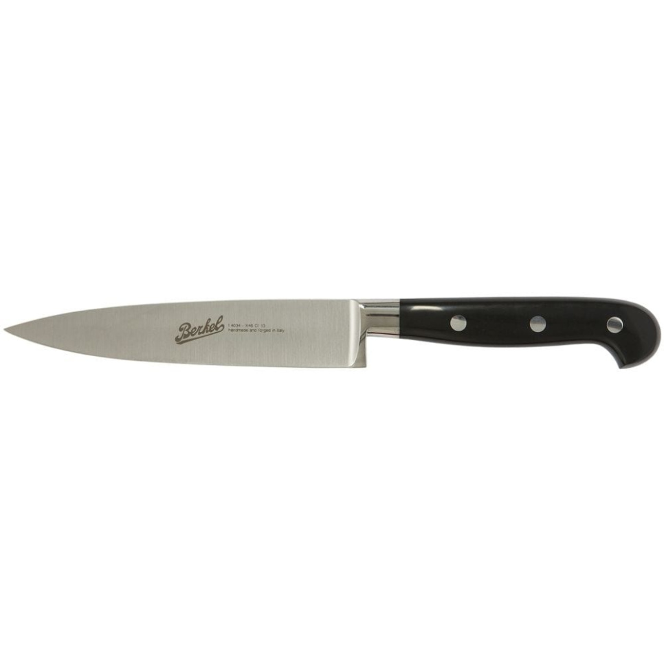 Kokkekniv, 16 cm, Adhoc Glossy Black - Berkel i gruppen Matlaging / Kjøkkenkniver / Kokkekniver hos The Kitchen Lab (1870-23930)