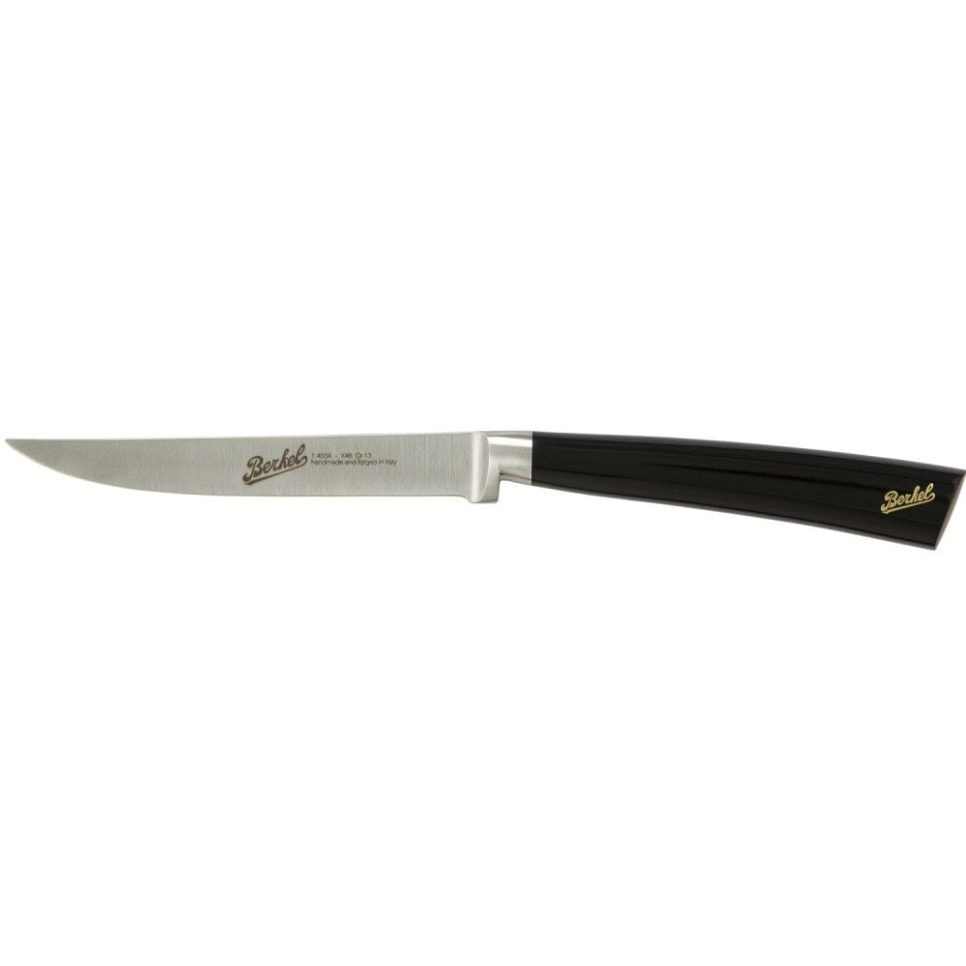 Kjøttkniv, 11 cm, Elegance Glossy Black - Berkel i gruppen Matlaging / Kjøkkenkniver / Andre kniver hos The Kitchen Lab (1870-23940)