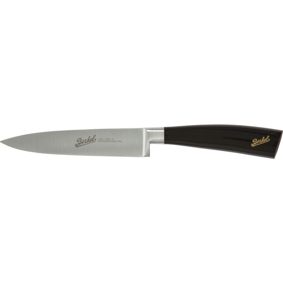 Kokkekniv, 16 cm, Elegance Glossy Black - Berkel i gruppen Matlaging / Kjøkkenkniver / Kokkekniver hos The Kitchen Lab (1870-23944)