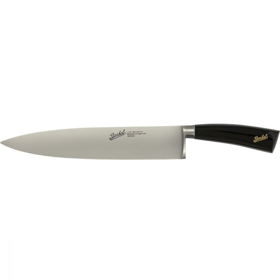 Kokkekniv, 25 cm, Elegance Glossy Black - Berkel i gruppen Matlaging / Kjøkkenkniver / Kokkekniver hos The Kitchen Lab (1870-23946)