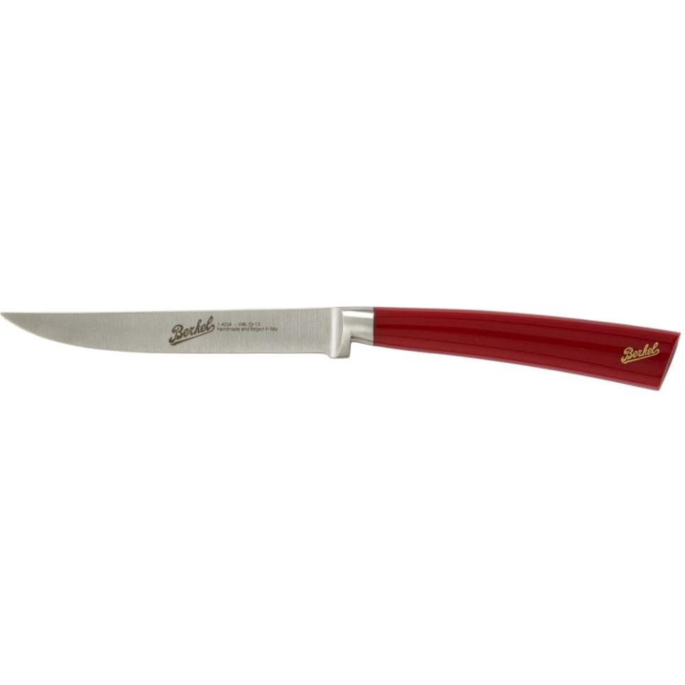 Kjøttkniv, 11 cm, Elegance Red - Berkel i gruppen Matlaging / Kjøkkenkniver / Andre kniver hos The Kitchen Lab (1870-23957)