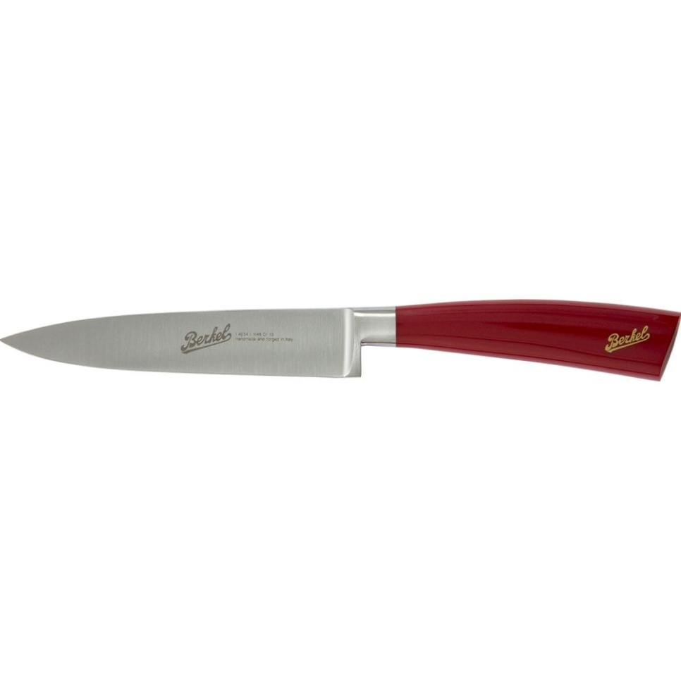 Kokkekniv, 16 cm, Elegance Rød - Berkel i gruppen Matlaging / Kjøkkenkniver / Kokkekniver hos The Kitchen Lab (1870-23961)