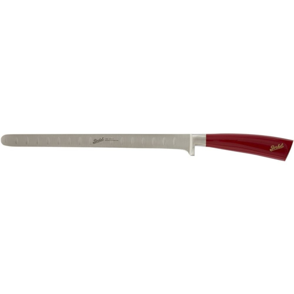 Laksekniv, 26 cm, Elegance Red - Berkel i gruppen Matlaging / Kjøkkenkniver / Andre kniver hos The Kitchen Lab (1870-23969)