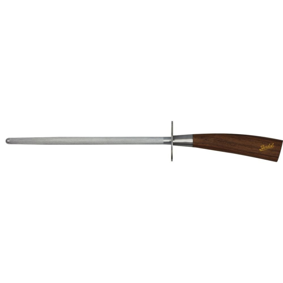 Brynestål, 20 cm, Elegance Walnut - Berkel i gruppen Matlaging / Kjøkkenkniver / Knivstell / Slipestål og slipestein hos The Kitchen Lab (1870-23972)