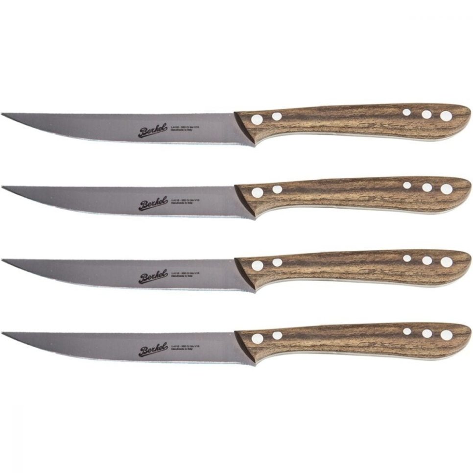 Kjøttkniv, 4 stk., Maxi palisander - Berkel i gruppen Matlaging / Kjøkkenkniver / Knivsett hos The Kitchen Lab (1870-23994)