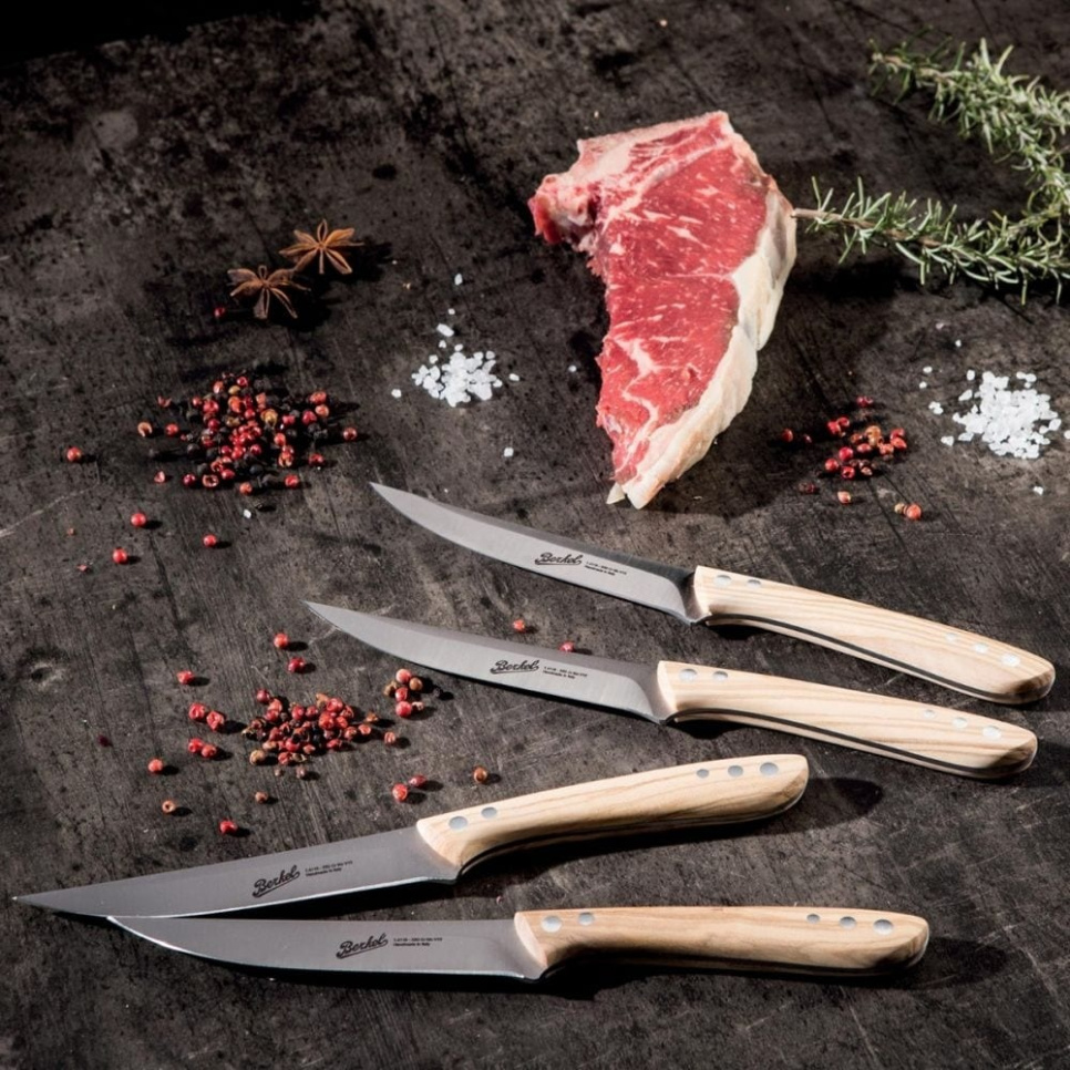 Kjøttkniv, 4 stk., Maxi Olive - Berkel