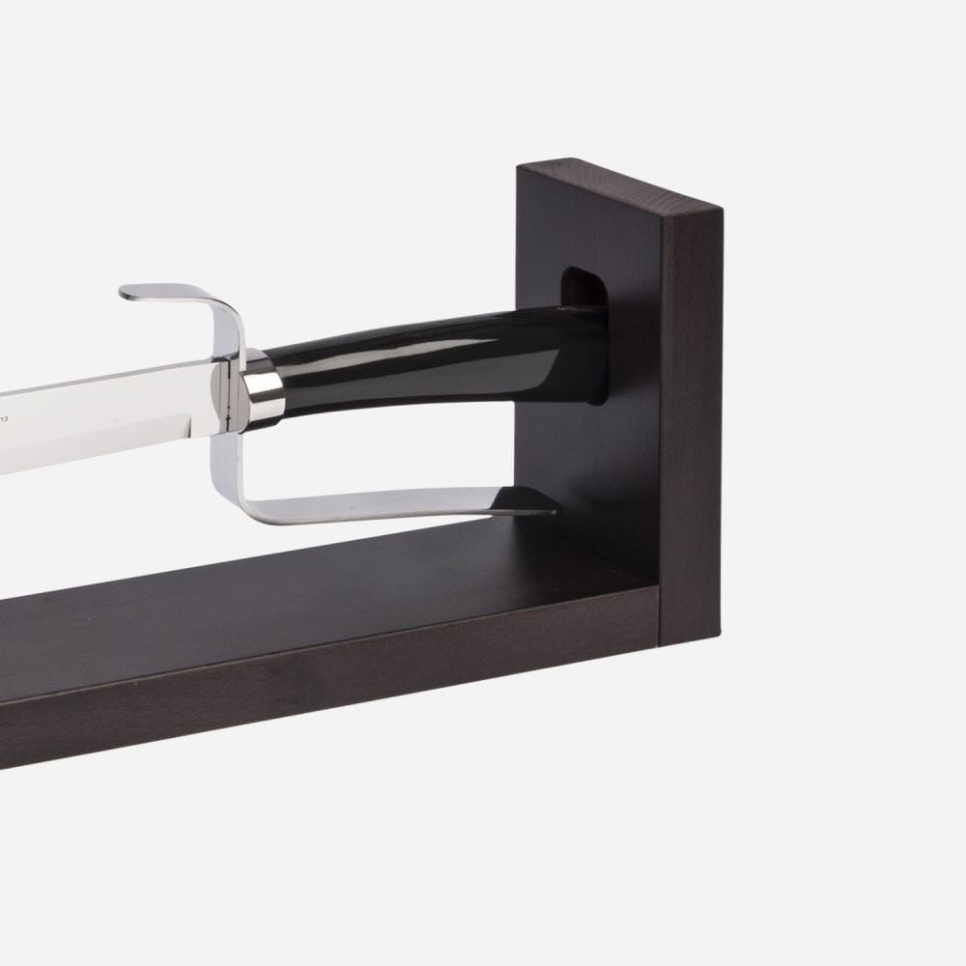 Champagnesabel med trehåndtak, 52 cm, Elegance Black Buffalo Horn - Berkel