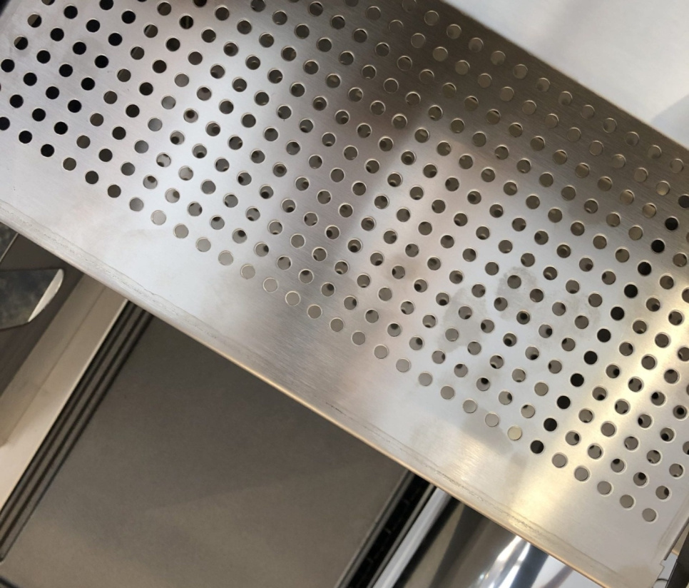 Kullgrill, rustfritt stål - Mälarögrillen