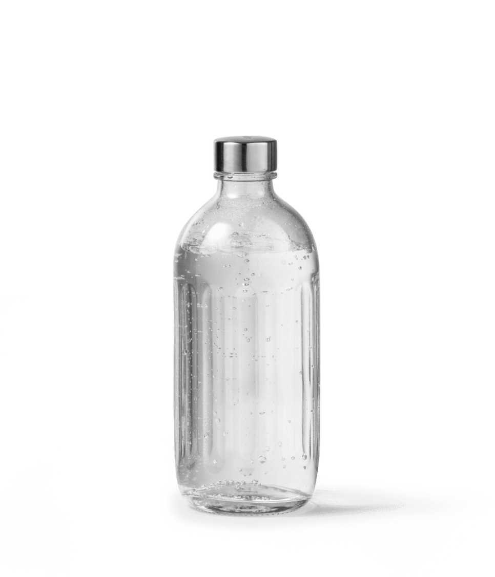 Glassflaske Pro, 800ml - Aarke i gruppen Kjøkkenapparater. / Andre kjøkkenapparater / Kullsyremaskin hos The Kitchen Lab (1966-26784)