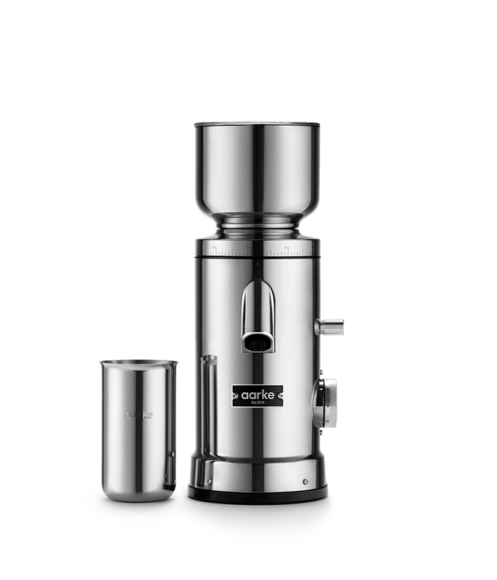 Kaffekvern med flate kvernskiver - Aarke i gruppen Te og kaffe / Kvern kaffe / Kaffekverner hos The Kitchen Lab (1966-31449)