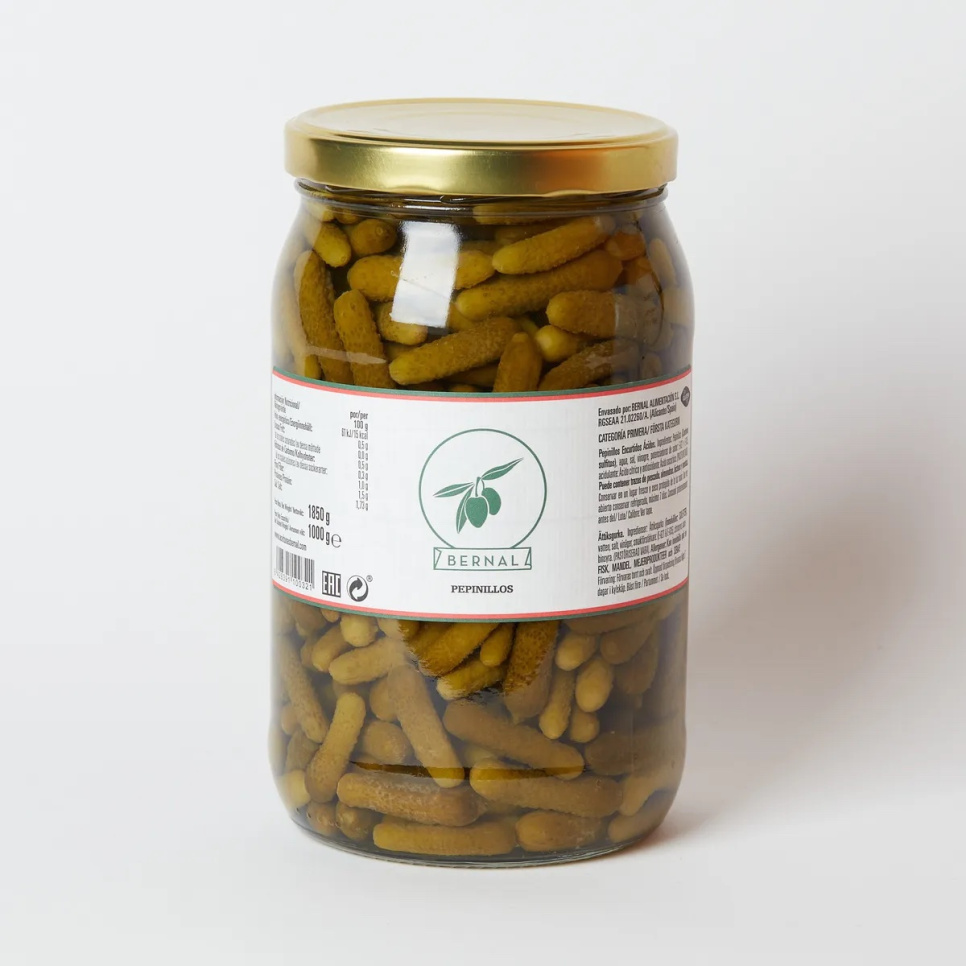 Agurker / Pepinillos , 1,1 kg - Bernal i gruppen Matlaging / Kolonial hos The Kitchen Lab (1971-32721)