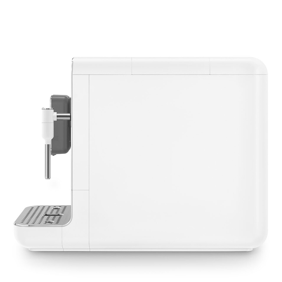 Helautomatisk espressomaskin med dampinnsats, Hvit - Smeg