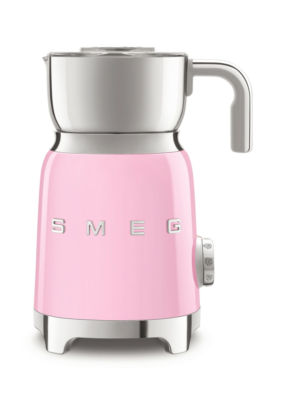 Melkeskummer, Rosa - Smeg i gruppen Te og kaffe / Kaffetilbehør / Melkeskummer hos The Kitchen Lab (1984-24970)