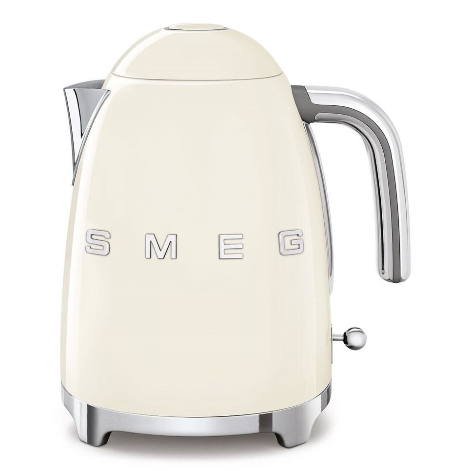 Vannkoker, 1,7 L, kremfarget - Smeg i gruppen Kjøkkenapparater. / Varme & Koke / Vannkoker hos The Kitchen Lab (1984-24981)