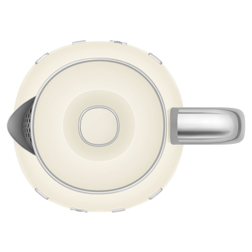 Vannkoker, 0,8 L, kremfarget - Smeg