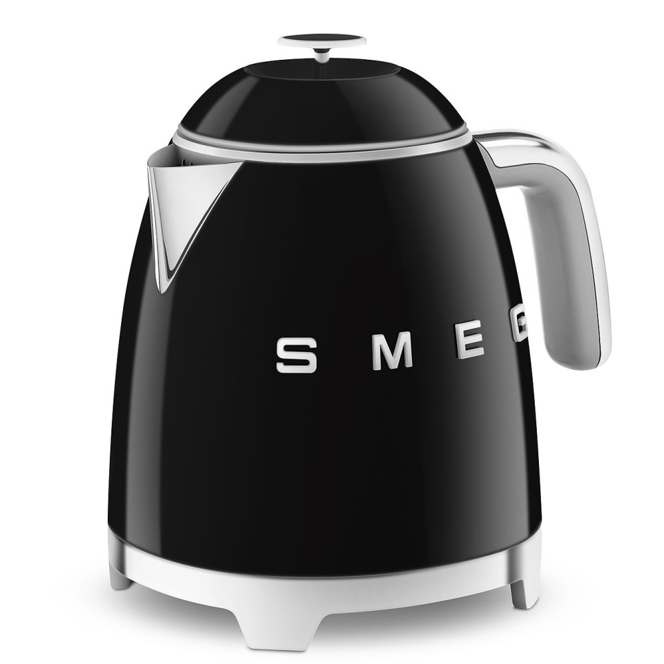 Vannkoker, 0,8 L, Svart - Smeg