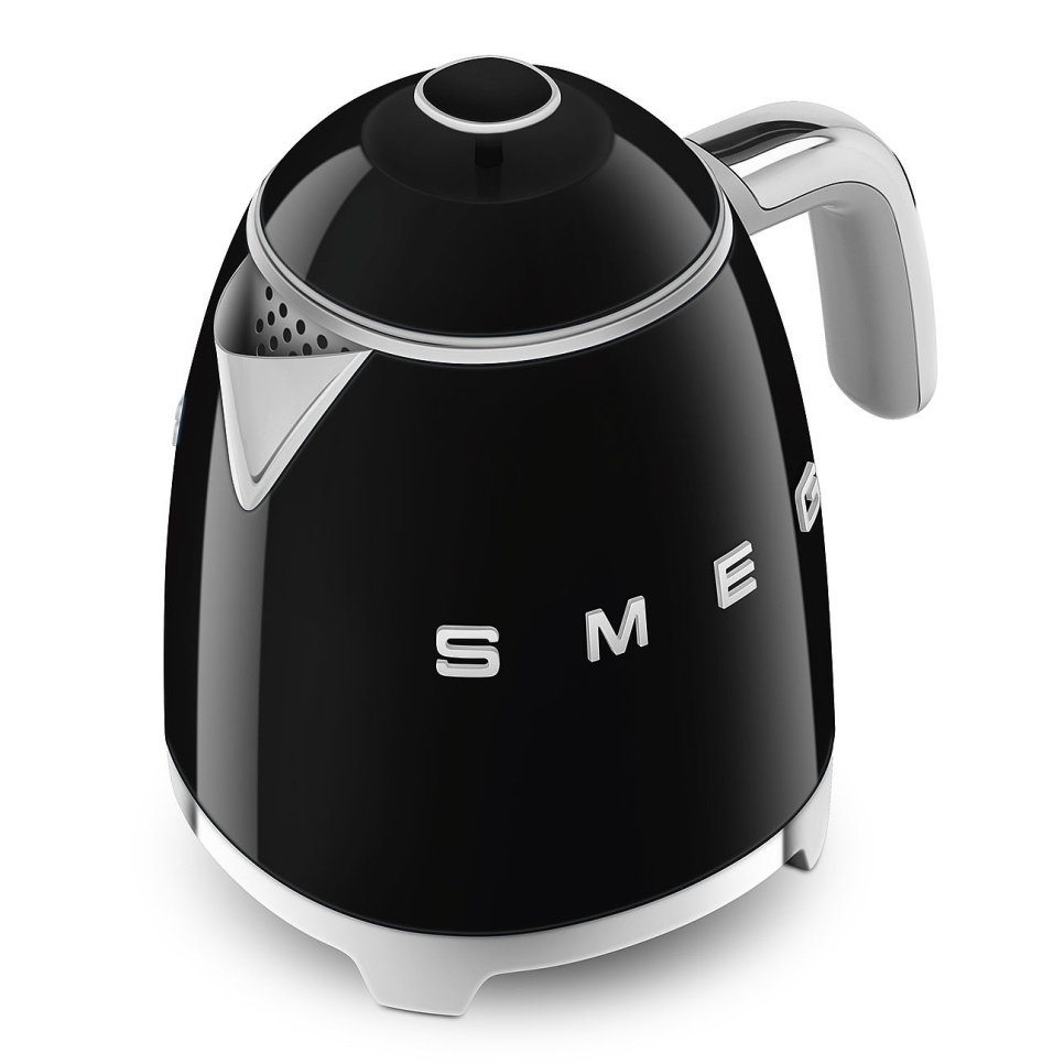 Vannkoker, 0,8 L, Svart - Smeg