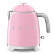 Vannkoker, 0,8 L, Rosa - Smeg