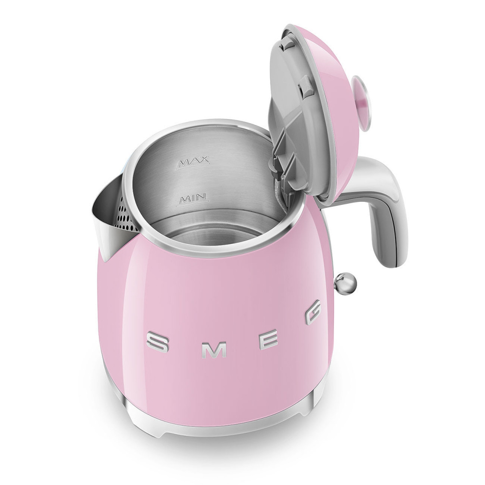 Vannkoker, 0,8 L, Rosa - Smeg