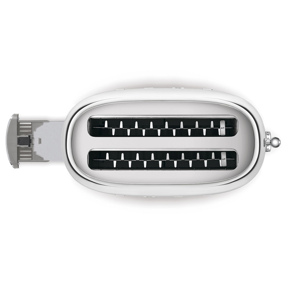 Brødrister, 4 plater, Lange rom - Smeg - Rustfritt stål