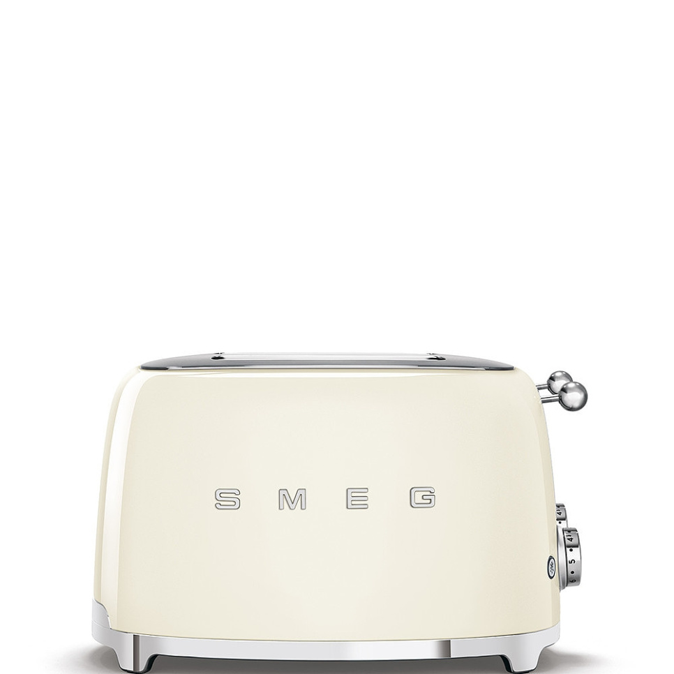 Brødrister, 4 plater, kremfarget - Smeg i gruppen Kjøkkenapparater. / Varme & Koke / Brødrister hos The Kitchen Lab (1984-25008)