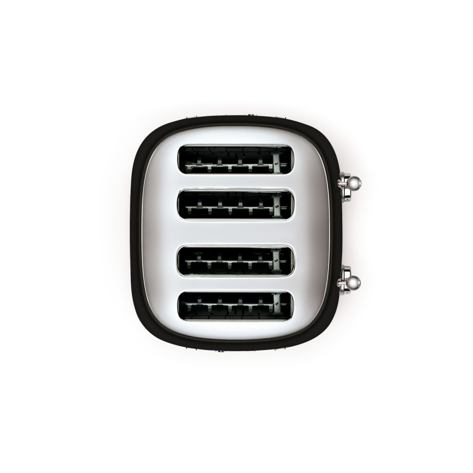 Brødrister, 4 plater, svart - Smeg