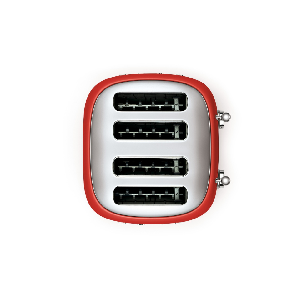 Brødrister, 4 plater, rød - Smeg