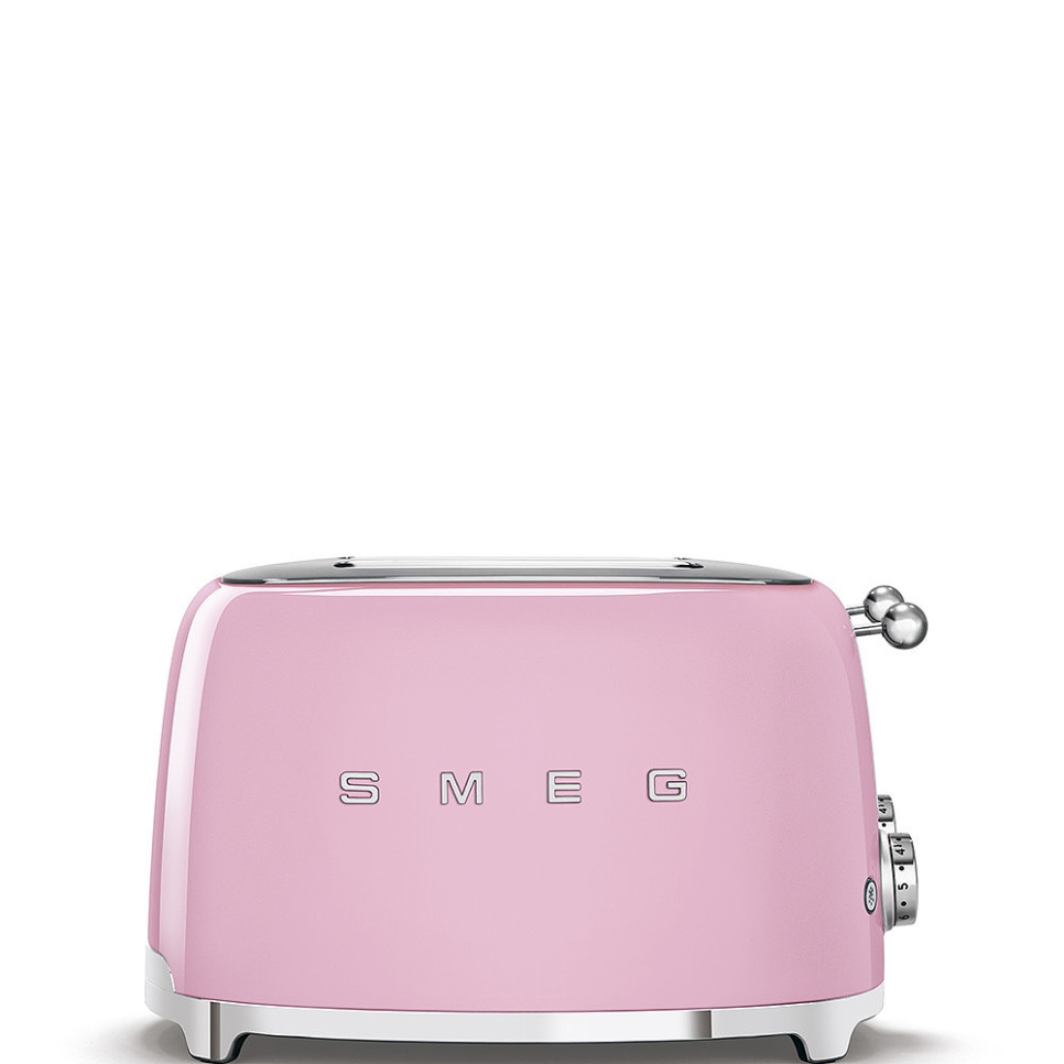 Brødrister, 4 plater, Rosa - Smeg i gruppen Kjøkkenapparater. / Varme & Koke / Brødrister hos The Kitchen Lab (1984-25014)
