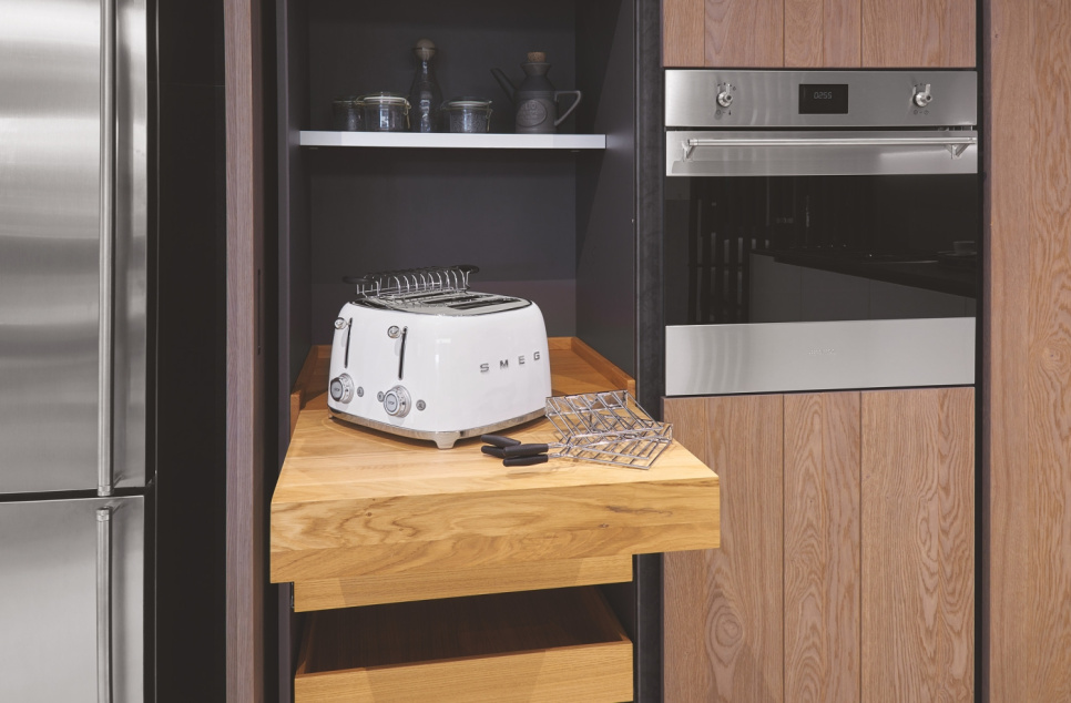 Brødrister, 4 plater, Hvit - Smeg