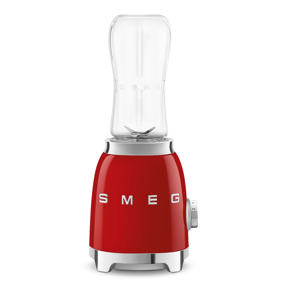 Personlig blender / mini-mikser, Rød - Smeg i gruppen Kjøkkenapparater. / Bland og Hakk / Blendere hos The Kitchen Lab (1984-31462)