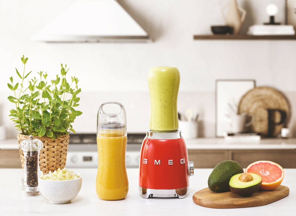 Personlig blender / mini-mikser, Rød - Smeg