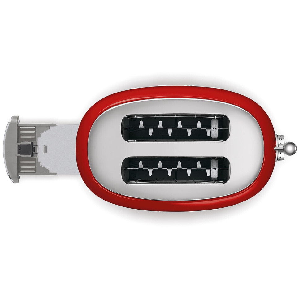 Brødrister, 2 plater, rød - Smeg