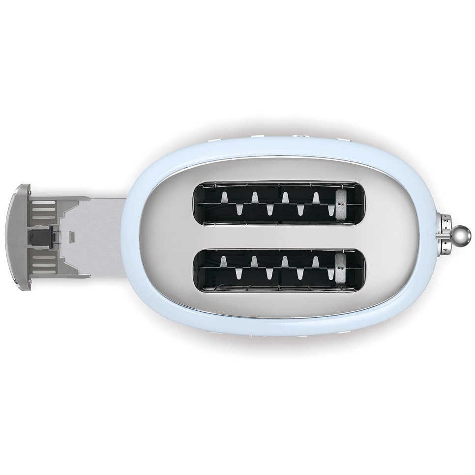 Brødrister, 2 plater, Pastellblå - Smeg