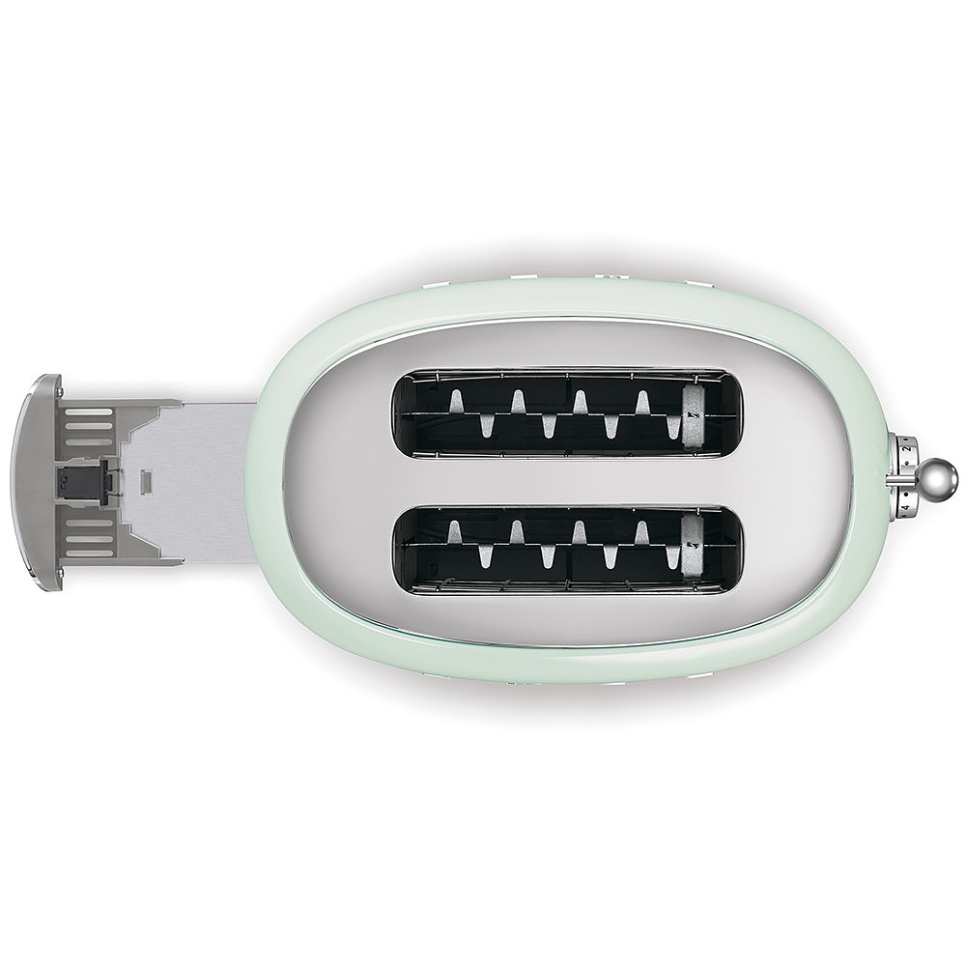 Brødrister, 2 plater, Pastellgrønn - Smeg