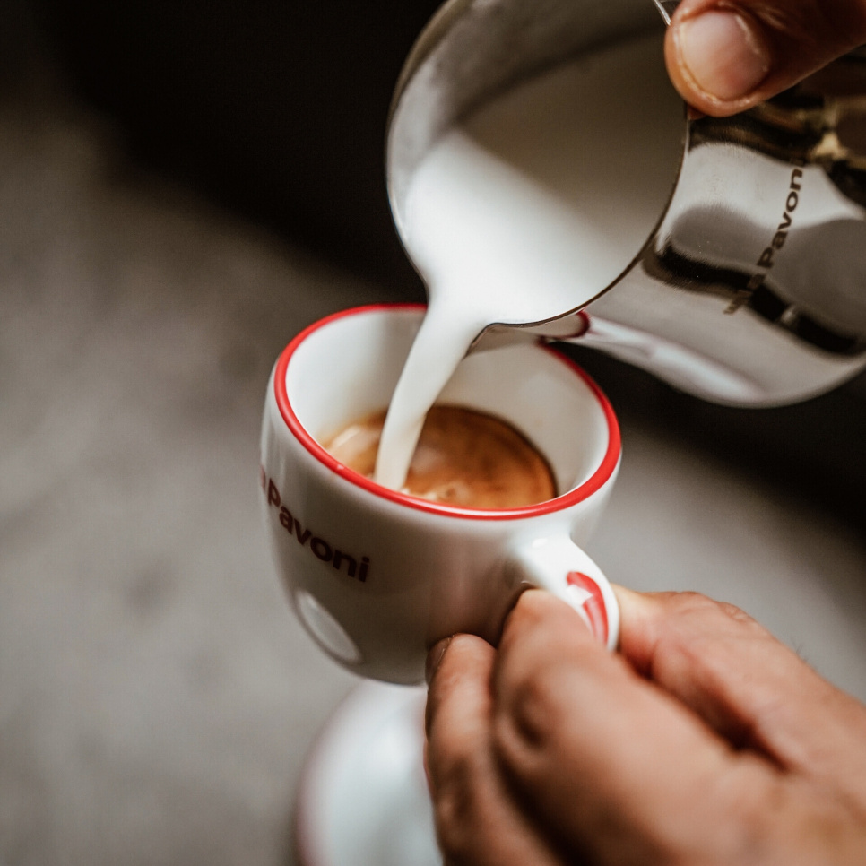 Espressokopper med fat, 6-pakning - La Pavoni