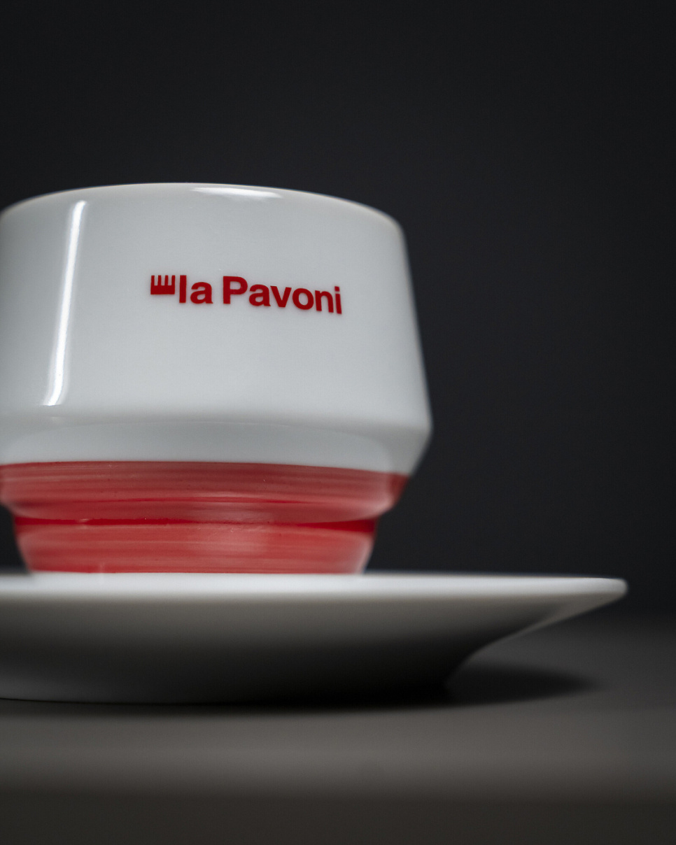 Cappuccinokopper med fat, 4-pakning - La Pavoni