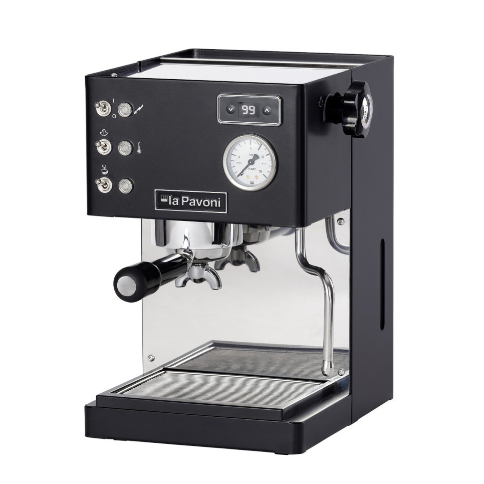 Espressomaskin Casa Bar Pid, svart - La Pavoni i gruppen Te og kaffe / Brygg kaffe / Espressomaskin hos The Kitchen Lab (1984-31510)