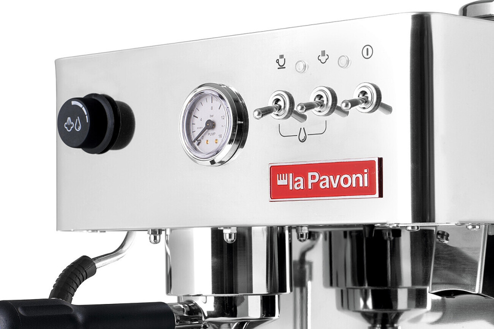 Espressomaskin med innebygd kvern, Domus Bar - La Pavoni