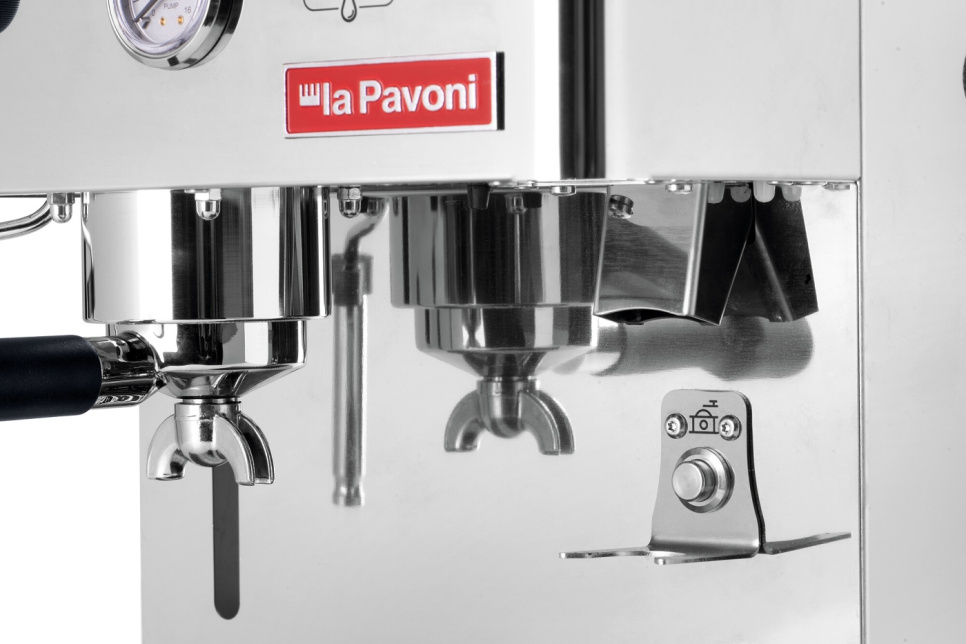Espressomaskin med innebygd kvern, Domus Bar - La Pavoni