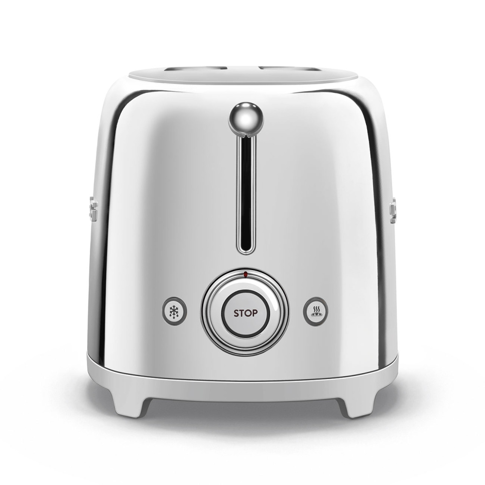 Brødrister, 2 plater, krom - Smeg Brødrister, 2 plater, krom - Smeg