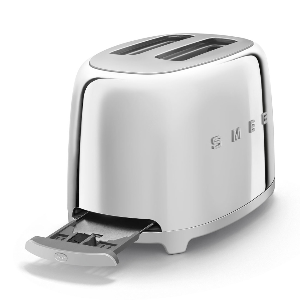 Brødrister, 2 plater, krom - Smeg Brødrister, 2 plater, krom - Smeg