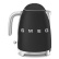 Vannkoker, 1,7 L, Matt svart - Smeg Vannkoker, 1,7 L, Matt svart - Smeg