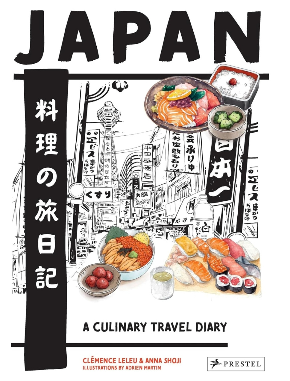 Japan - A Culinary Travel Diary - Clémence Leleu & Anna Shoji i gruppen Matlaging / Kokebøker / Nasjonale og regionale retter hos The Kitchen Lab (1987-32728)